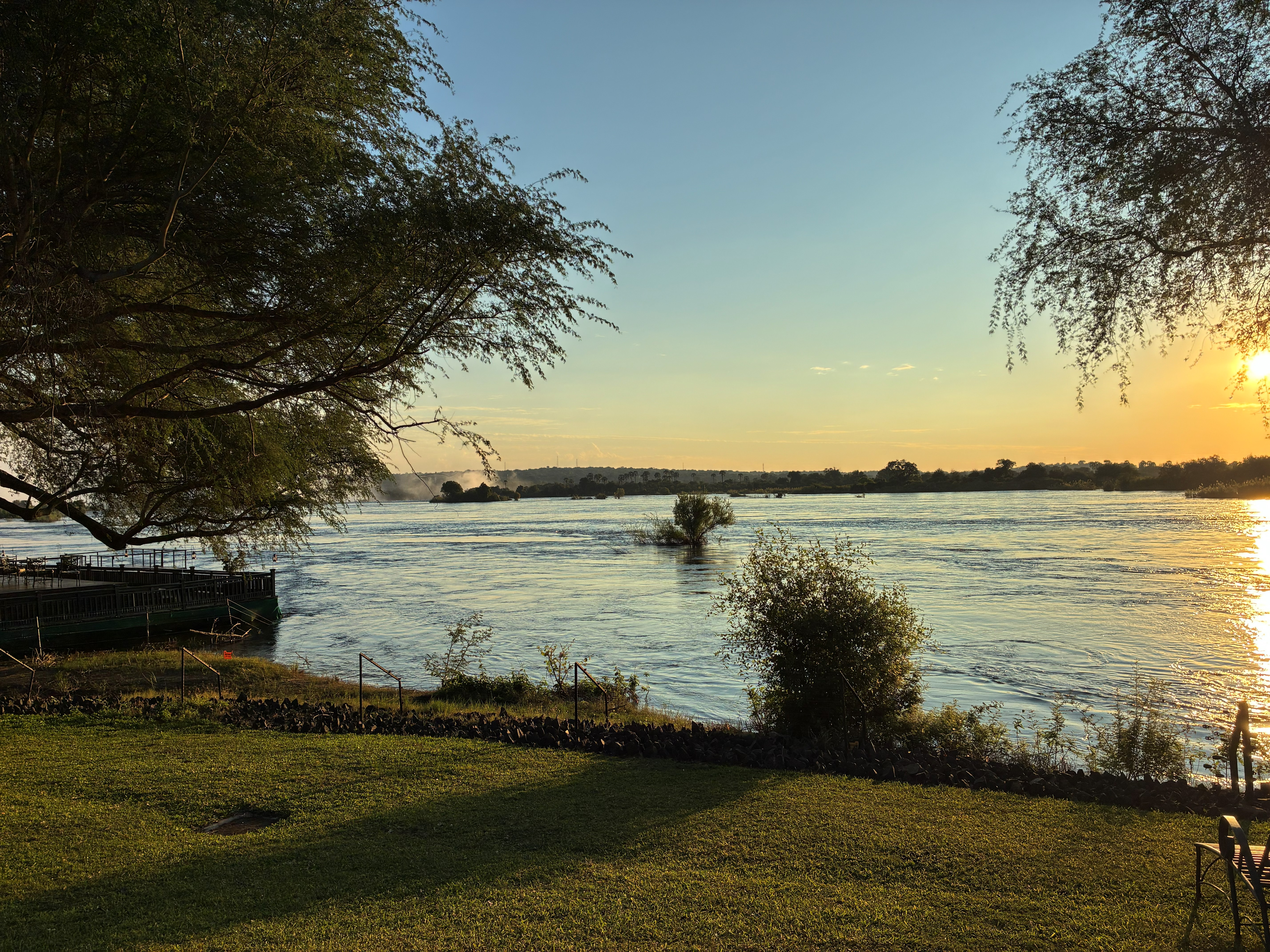 Kafue River bank at Riverview Farm