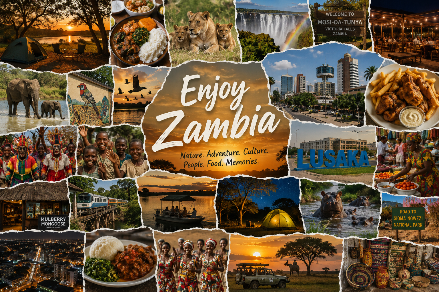 Enjoy Zambia hero image